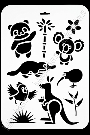 Трафарет &quot;Little Art&quot; LAП-24 (21*32 см)