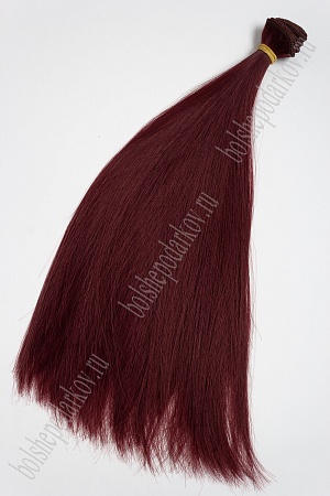 Фурнитура &quot;Трессы для кукол Premium&quot; 35 см; 57 гр (SF-3043) прямые №35