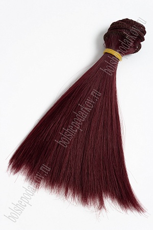 Фурнитура &quot;Трессы для кукол Premium&quot; 15 см; 30 гр (SF-2859) прямые №35