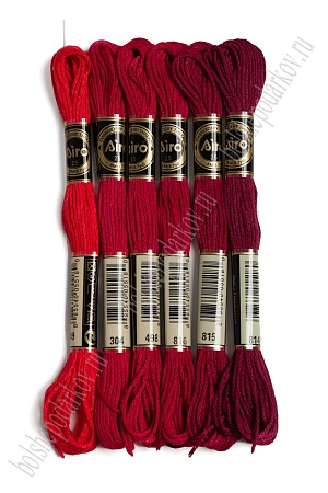 Набор ниток мулине (6 шт) SF-4104, №33