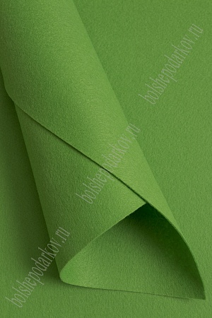 Фетр мягкий 1 мм, Корея Royal 40*55 см (5 шт) травяной RN 21