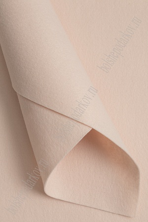 Фетр мягкий 1 мм, Корея Royal 40*55 см (5 шт) светло-персиковый RN 22