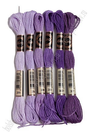 Набор ниток мулине (6 шт) SF-4104, №42