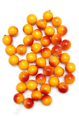 Муляж декоративный апельсин оранжево-красный маленький (100 шт) SF-20