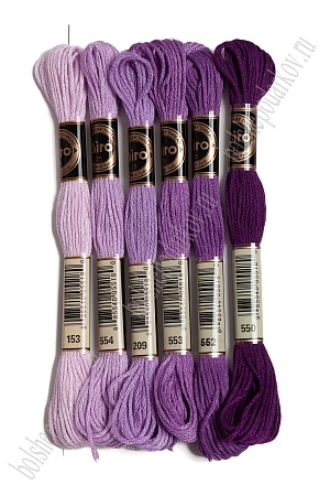 Набор ниток мулине (6 шт) SF-4104, №43