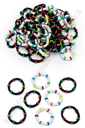 Резинки для волос 3 см (80 шт) SF-7503, №4