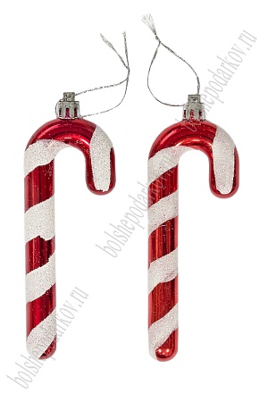 Набор новогодних игрушек 13 см (2 шт) &quot;Леденец&quot; SF-7334