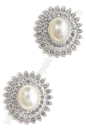 Серединка ювелирная (2 шт) SF-5969, серебро