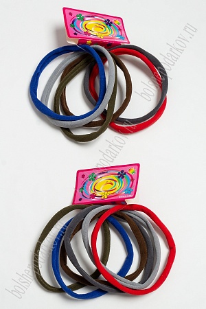 Резинка-повязка ONE SIZE, 12 см (72 шт) SF-5157, ассорти №3