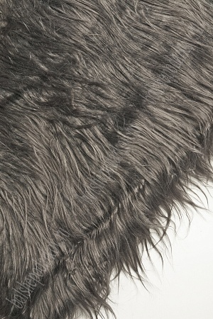 Мех искусственный длинный ворс 1,7*1 м (SF-7341) темно-серый №3