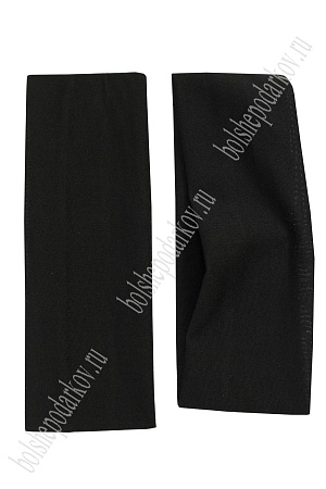 Повязка для волос 7*20 см (12 шт) SF-646, черный