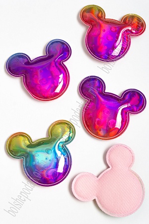 Патч голографик &quot;Мультик&quot; 5,5*6 см (10 шт) SF-2974, №1