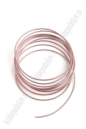 Проволока 2 мм*3 м (SF-906) нежно-розовый №4