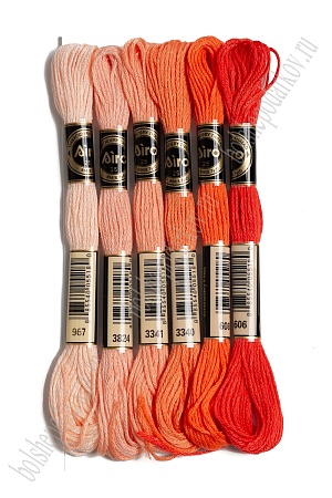 Набор ниток мулине (6 шт) SF-4104, №60