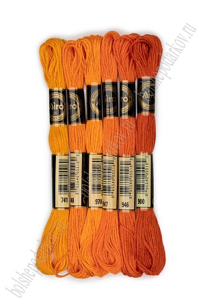 Набор ниток мулине (6 шт) SF-4104, №81
