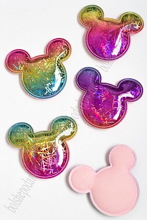 Патч голографик &quot;Мультик&quot; 5,5*6 см (10 шт) SF-2974, №4