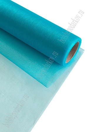 Органза 48 см*10 ярд (SF-354) бирюзовый №340