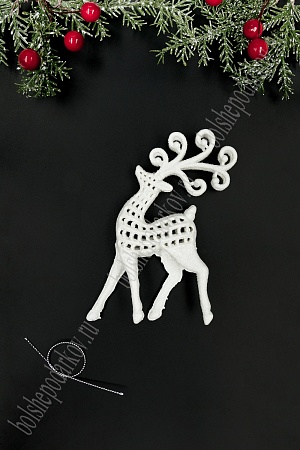 Новогодние украшения &quot;Олень&quot; 10*13 см, SF-6127