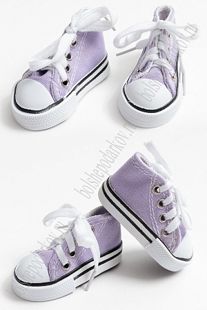 Обувь для игрушек 7,5 см &quot;Кеды&quot; (1 пара) SF-5977, фиолетовый