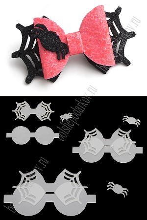 Набор пластиковых шаблонов 1 мм &quot;Паучок&quot;