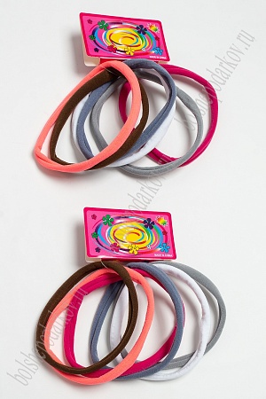 Резинка-повязка ONE SIZE, 12 см (72 шт) SF-5157, ассорти №1