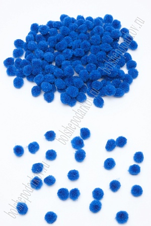 Помпоны 10 мм (200 шт) SF-1163, синий