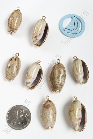 Подвеска &quot;Ракушка&quot; (4 шт) SF-3341/3363, №1