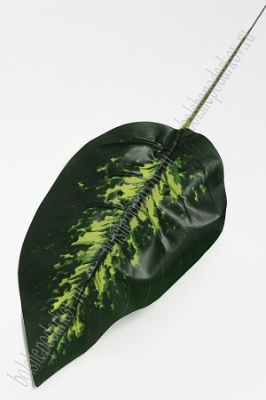 Лист на веточке &quot;Диффенбахия&quot; (20 шт) SF-2915, № 1