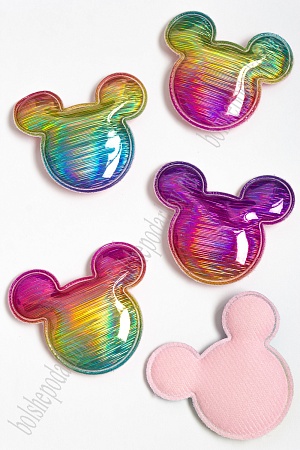 Патч голографик &quot;Мультик&quot; 5,5*6 см (10 шт) SF-2974, №5