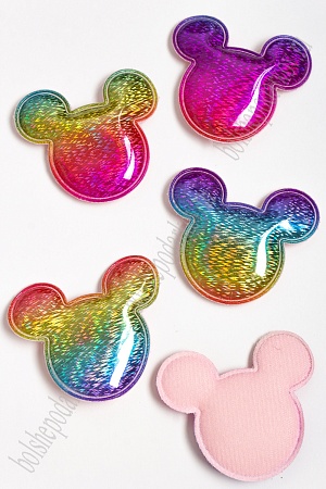 Патч голографик &quot;Мультик&quot; 5,5*6 см (10 шт) SF-2974, №6