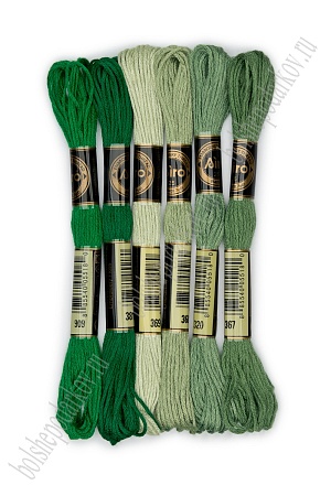 Набор ниток мулине (6 шт) SF-4104, №95
