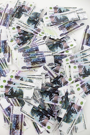 Муляж декоративный 6*2 см &quot;500 рублей&quot; (50 гр) Q31-1