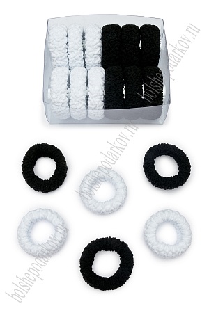 Резинки для волос 4 см (12 шт) SF-7504, №2