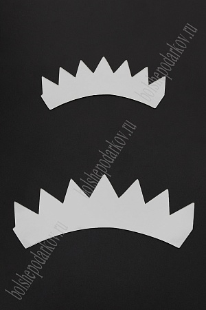 Набор пластиковых шаблонов 1 мм &quot;Корона №3/1&quot;