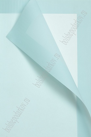 Пленка для цветов 58*58 см (20 листов) SF-7060, голубой №03