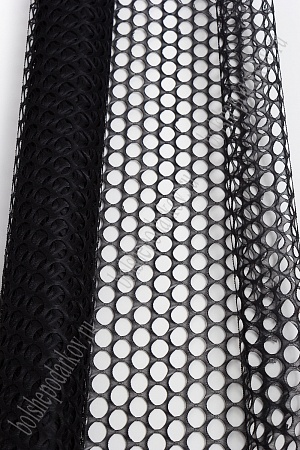 Сетка флористическая 50 см*5 ярд &quot;Ячейки&quot; SF-2347 (черный)