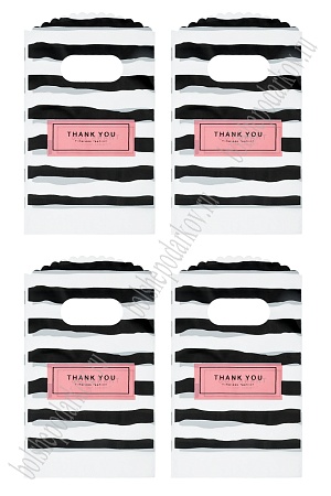 Пакет полиэтиленовый с ручкой 9*15 см (50 шт) SF-7360, №57