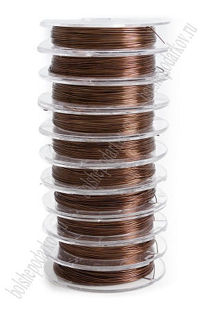 Проволока 0,3 мм*10 м (10 шт) SF-903, шоколадный