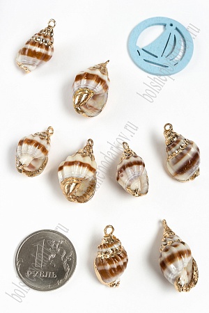 Подвеска &quot;Ракушка&quot; (4 шт) SF-3339/3362, №6