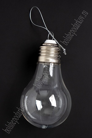 Пластиковая основа для декора 6*9 см &quot;Лампочка&quot; SF-3382