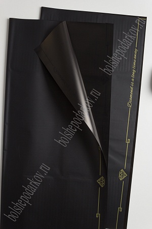 Пленка матовая для цветов &quot;Алмаз&quot; 58*58 см (20 шт) SF-2358, черный