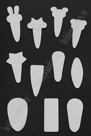 Набор пластиковых шаблонов 1 мм &quot;Клик Клак&quot;