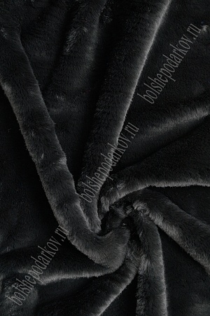 Мех искусственный 1*1,8 м (SF-5972) черный №27
