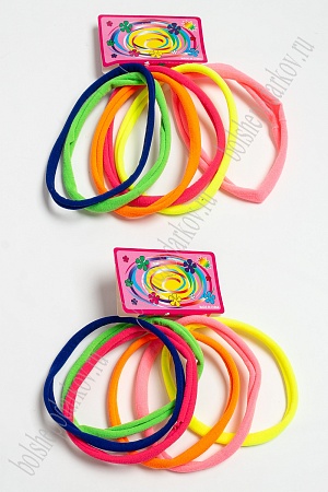 Резинка-повязка ONE SIZE, 12 см (72 шт) SF-5157, ассорти №2