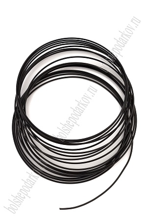 Проволока 1,5 мм*5 м (SF-905) черный №10
