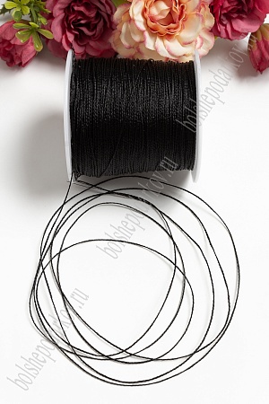 Нить в бобине 1 мм*100 м (SF-3300) черный