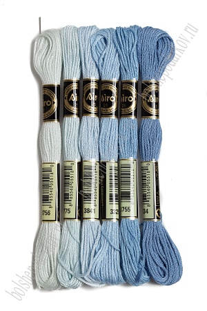 Набор ниток мулине (6 шт) SF-4104, №1