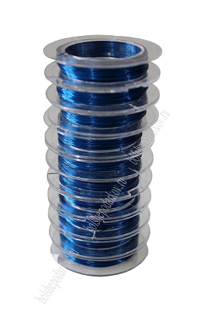 Проволока 0,3 мм*10 м (10 шт) SF-903, синий