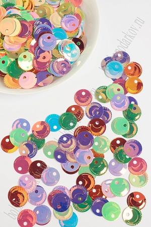 Пайетки перламутровые &quot;Монетки&quot; (SF-1143) ассорти