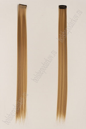 Прядь волос однотонная на заколке (SF-3044) русый